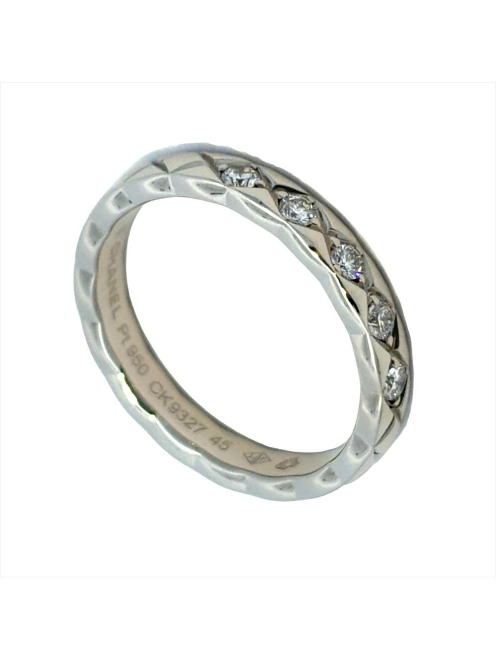 Chanel Ring Platinum With Diamond #299454C24B